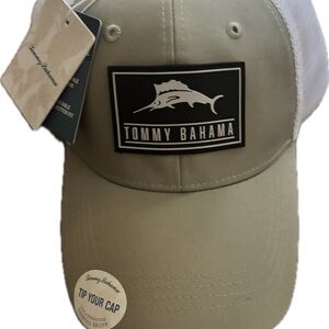 Tommy Bahama NET UNISEX MENS OR WOMANS HAT.  Blue marlin on the front of the cap
